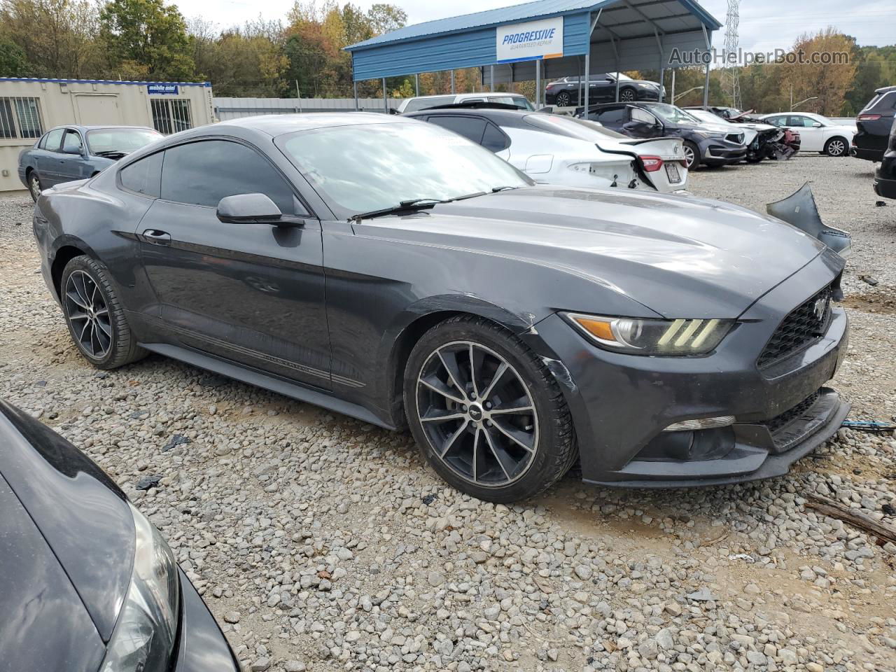 2015 Ford Mustang  Gray vin: 1FA6P8TH2F5337258