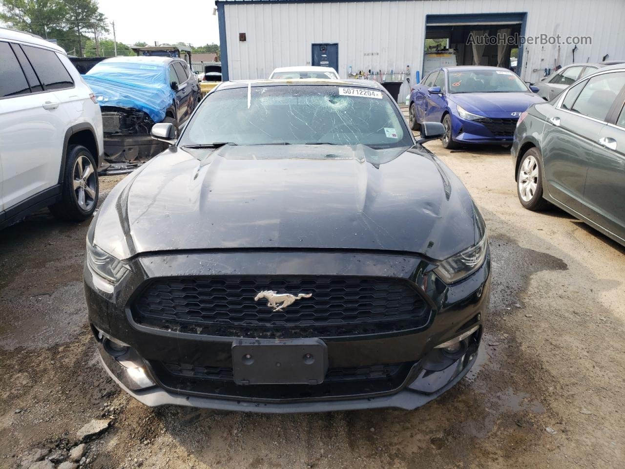 2015 Ford Mustang  Black vin: 1FA6P8TH2F5417756