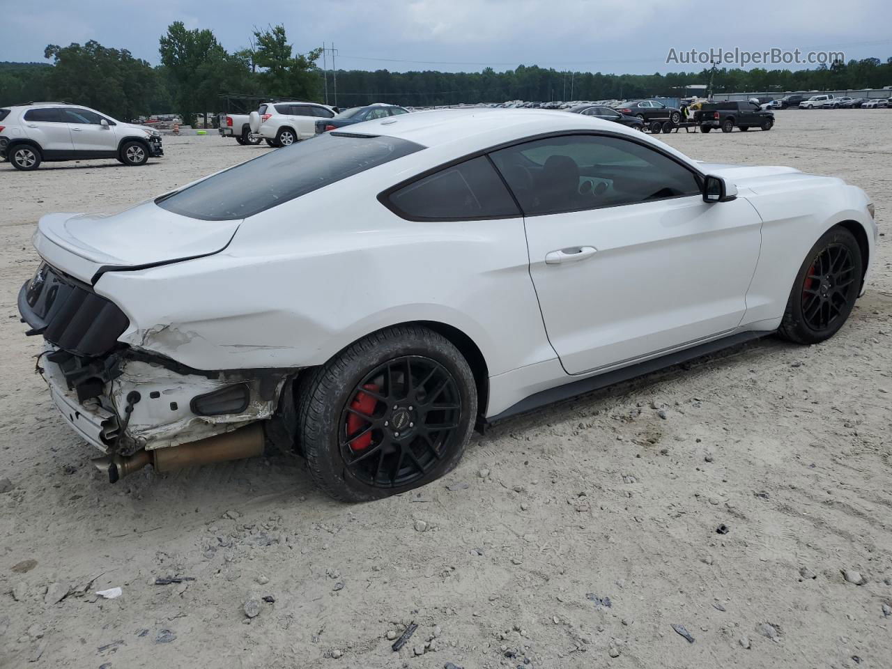 2016 Ford Mustang  White vin: 1FA6P8TH2G5210284