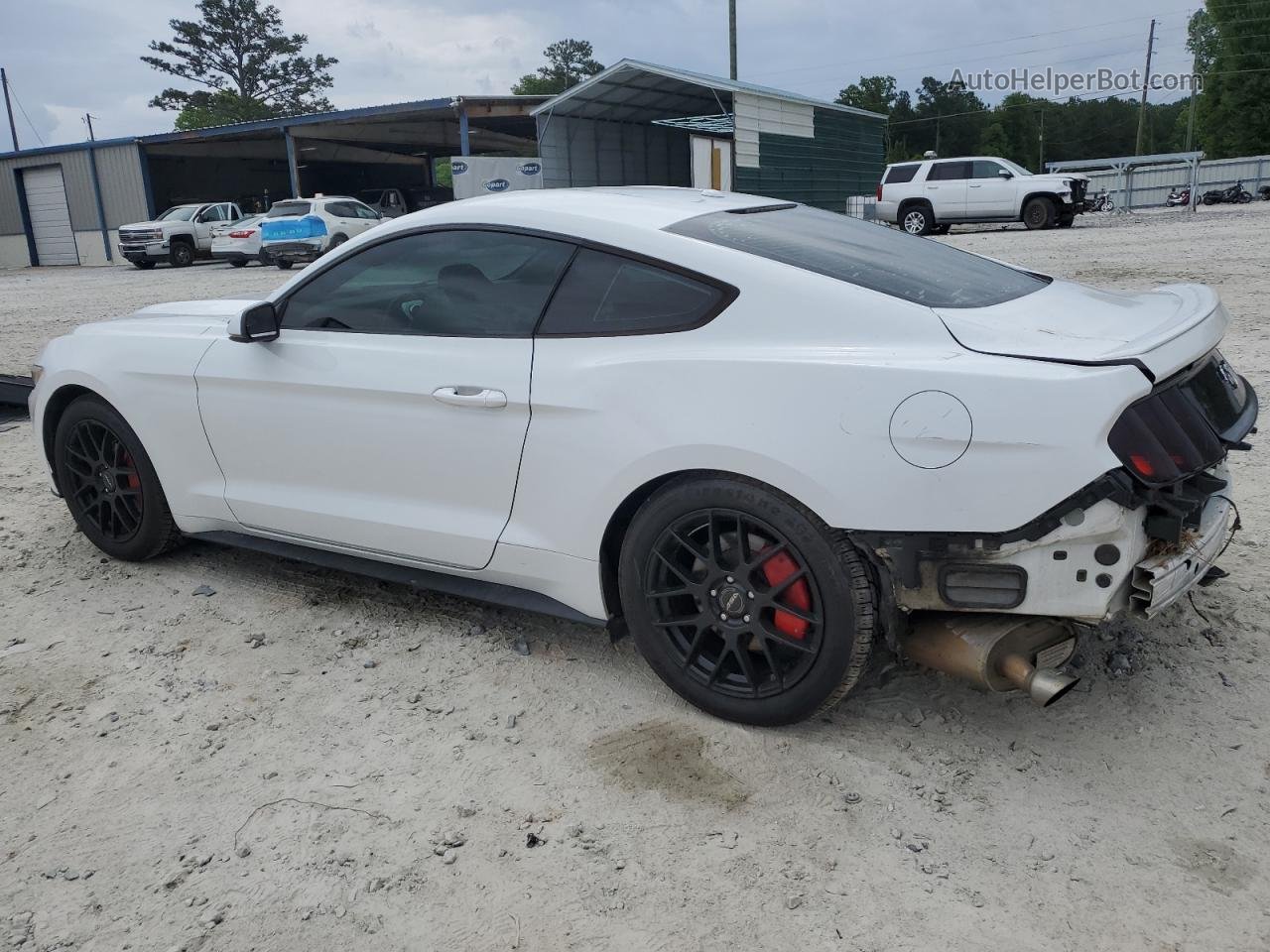 2016 Ford Mustang  White vin: 1FA6P8TH2G5210284