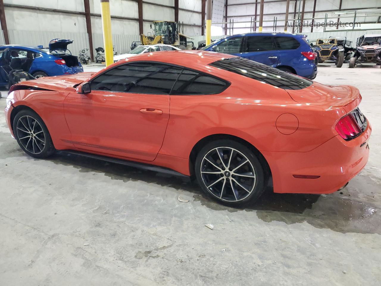 2016 Ford Mustang  Orange vin: 1FA6P8TH2G5219843