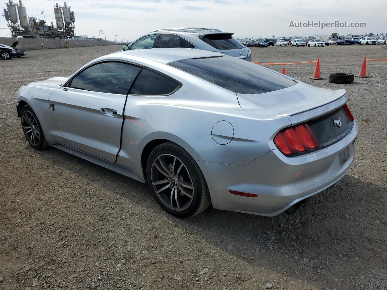 2016 Ford Mustang  Silver vin: 1FA6P8TH2G5230714