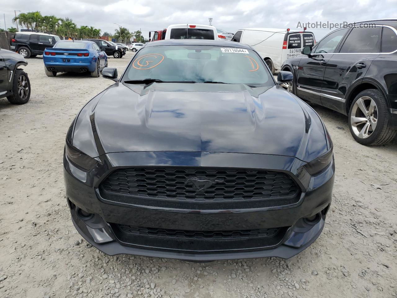 2016 Ford Mustang  Black vin: 1FA6P8TH2G5232110