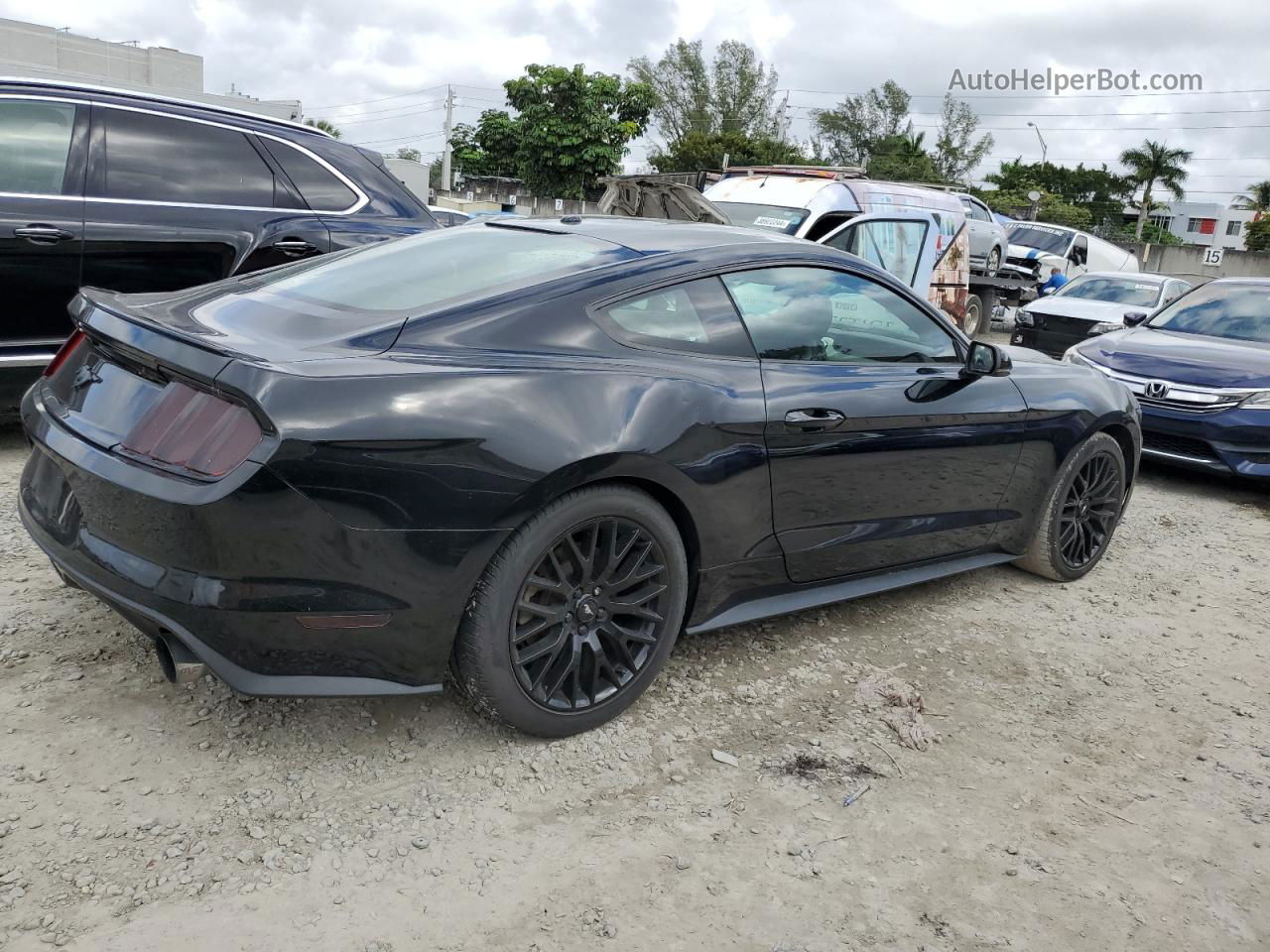 2016 Ford Mustang  Black vin: 1FA6P8TH2G5232110