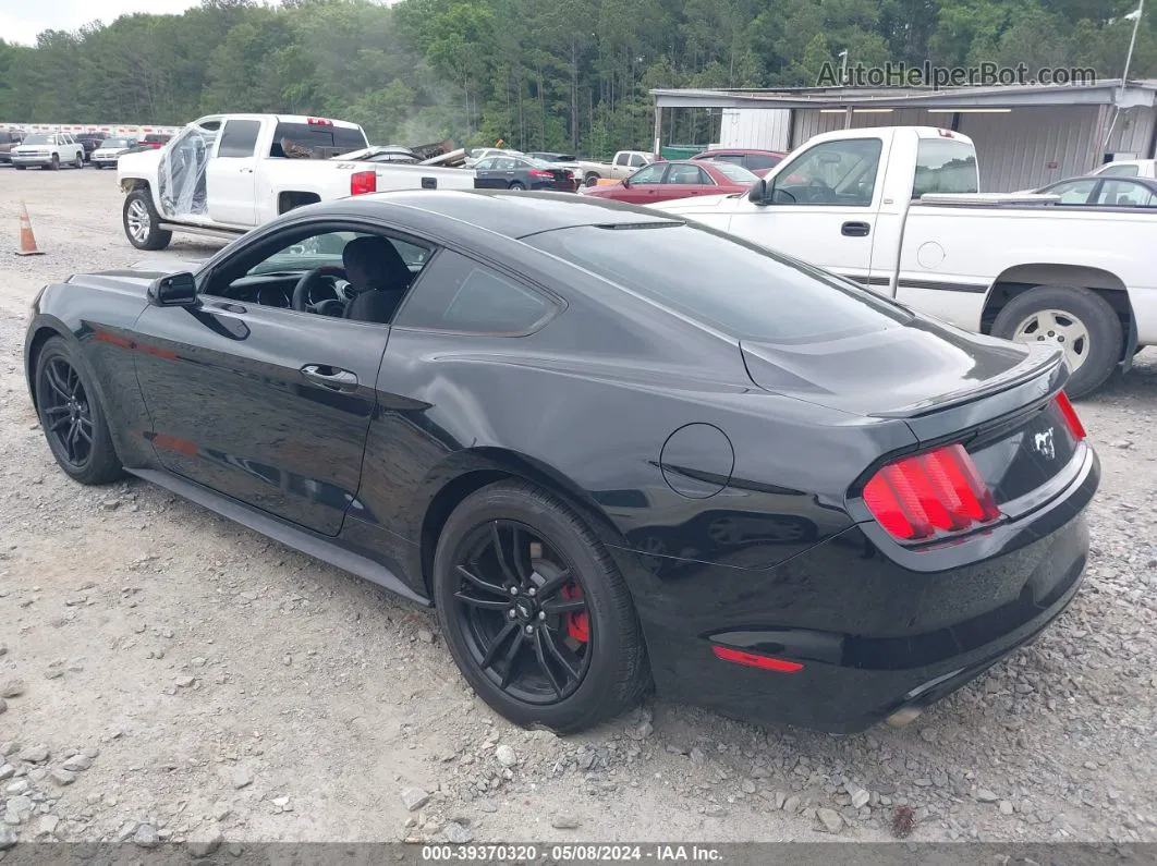 2016 Ford Mustang Ecoboost Black vin: 1FA6P8TH2G5289181