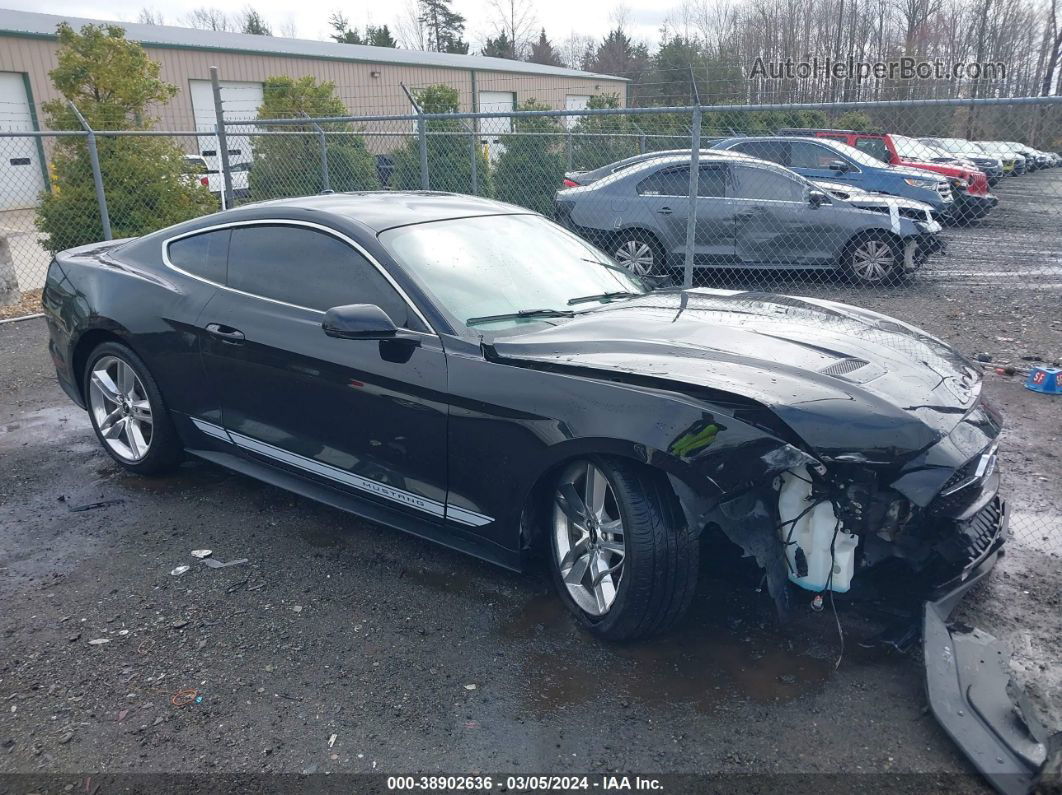 2019 Ford Mustang Ecoboost Premium Black vin: 1FA6P8TH2K5115281