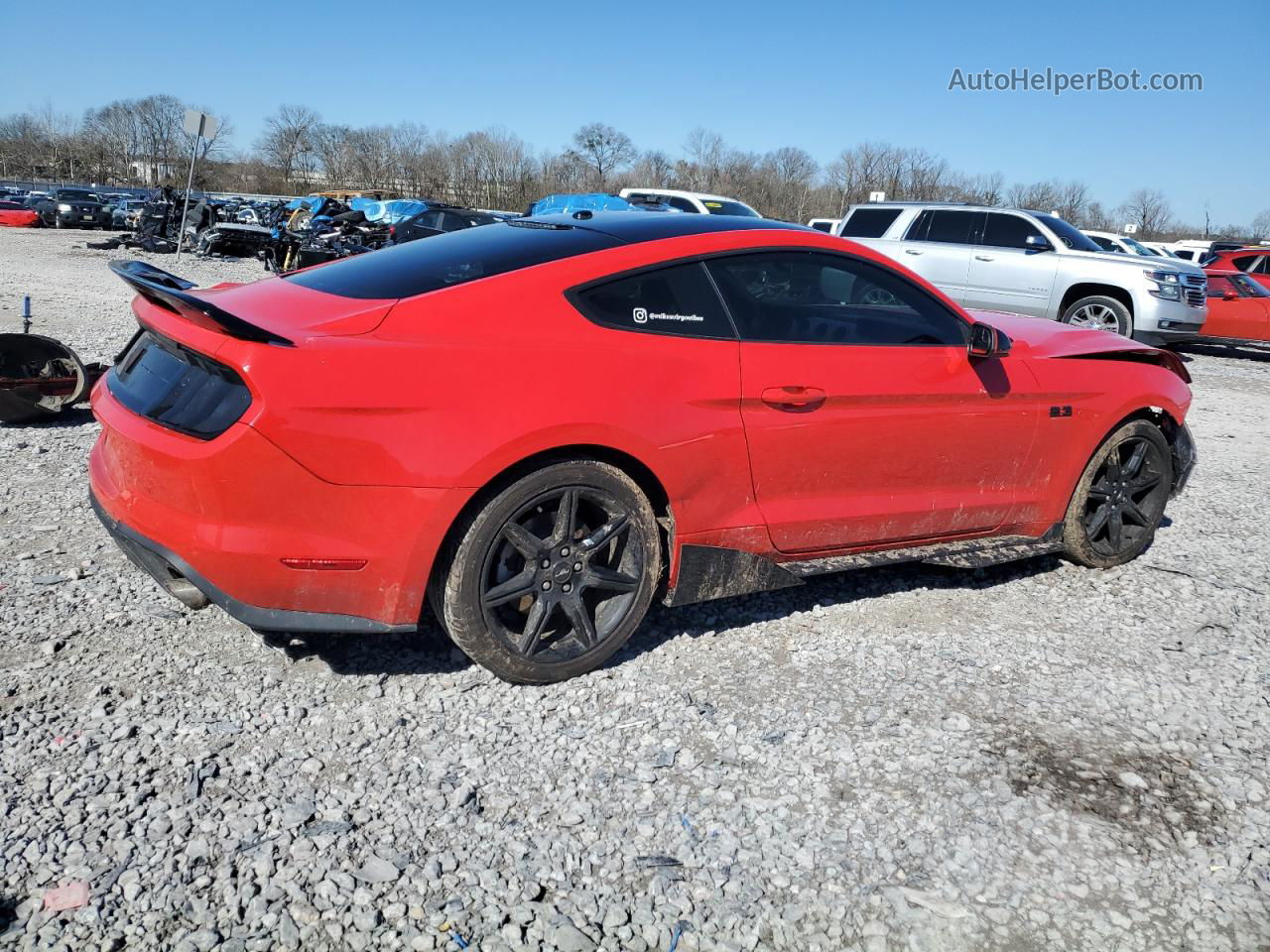 2020 Ford Mustang  Red vin: 1FA6P8TH2L5103388