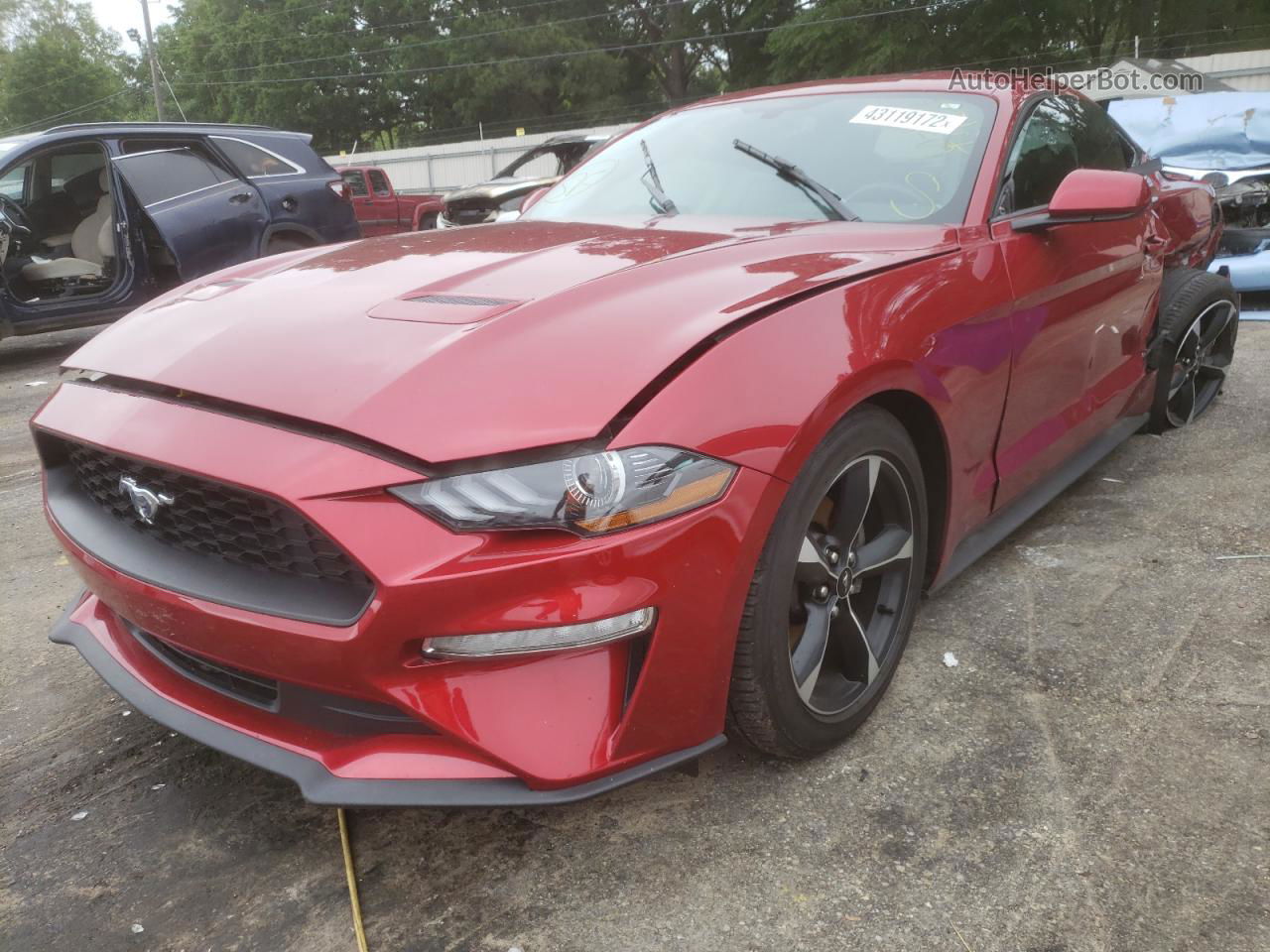 2020 Ford Mustang  Burgundy vin: 1FA6P8TH2L5126539