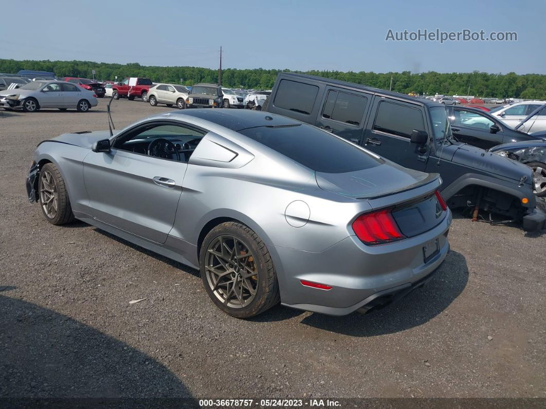 2020 Ford Mustang Ecoboost  Silver vin: 1FA6P8TH2L5127576