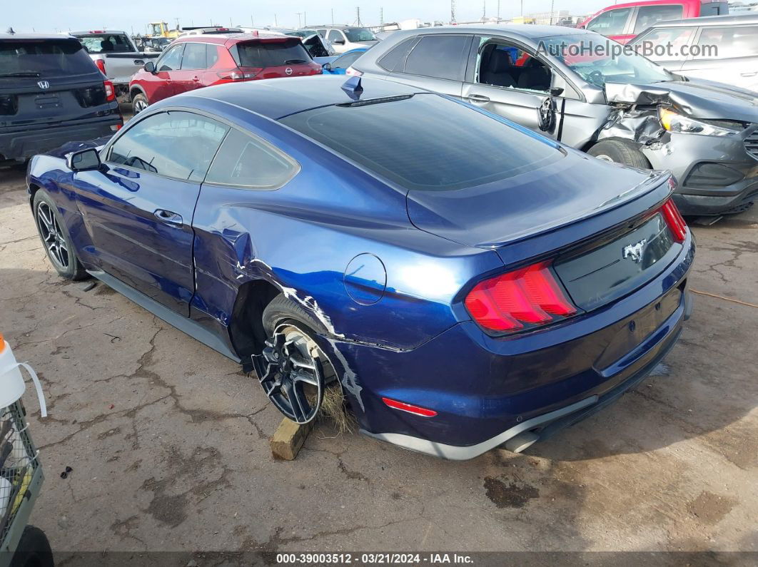 2020 Ford Mustang Ecoboost Fastback Синий vin: 1FA6P8TH2L5159752