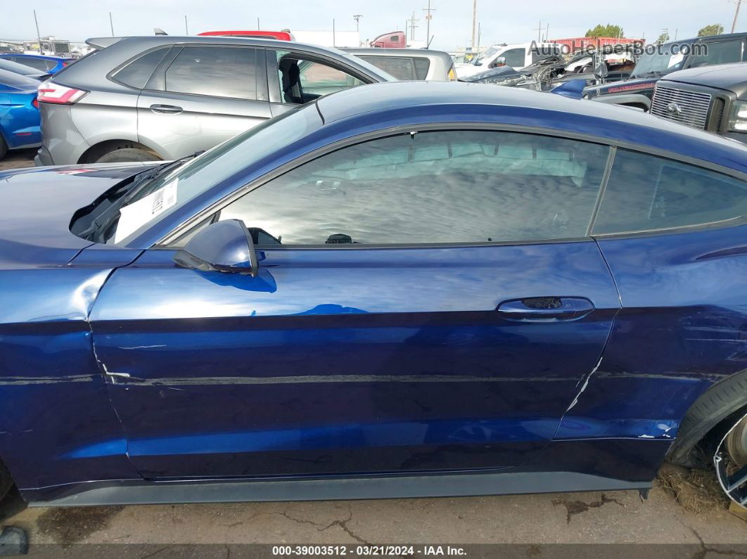 2020 Ford Mustang Ecoboost Fastback Синий vin: 1FA6P8TH2L5159752