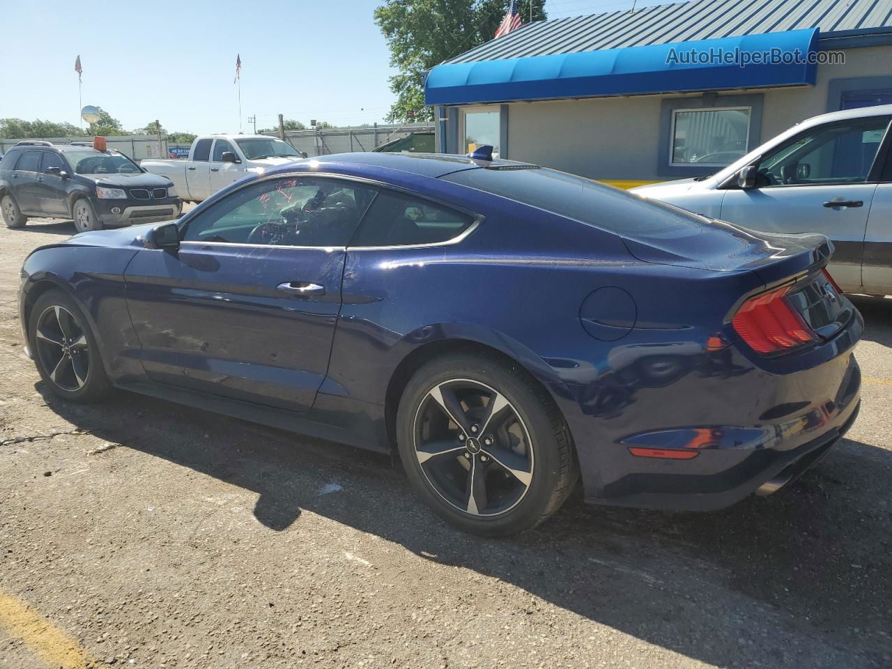 2020 Ford Mustang  Blue vin: 1FA6P8TH2L5170072