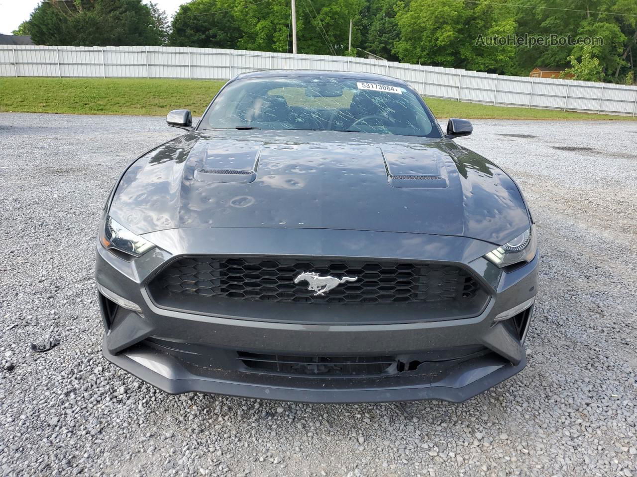 2020 Ford Mustang  Gray vin: 1FA6P8TH2L5191522