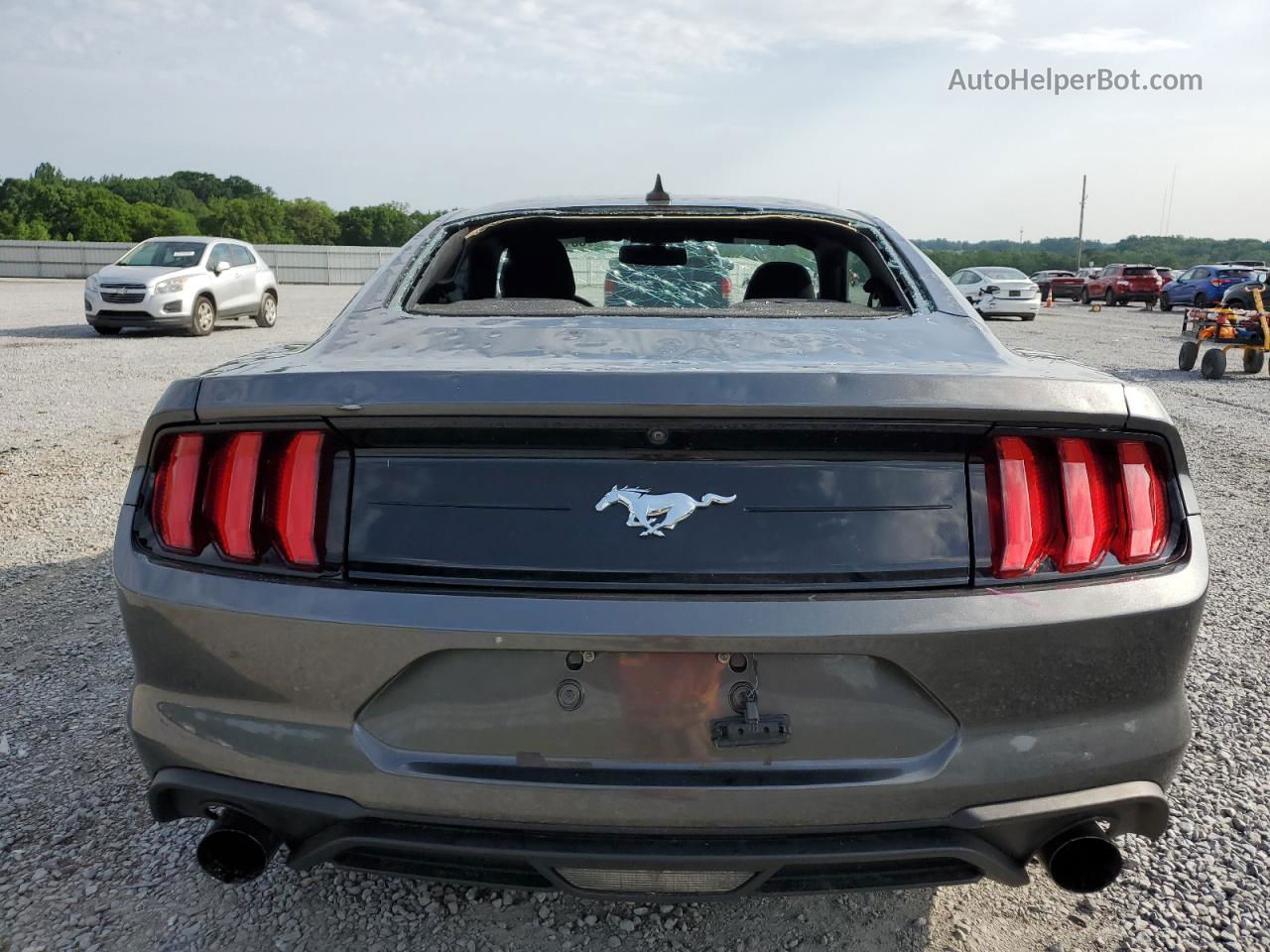 2020 Ford Mustang  Gray vin: 1FA6P8TH2L5191522