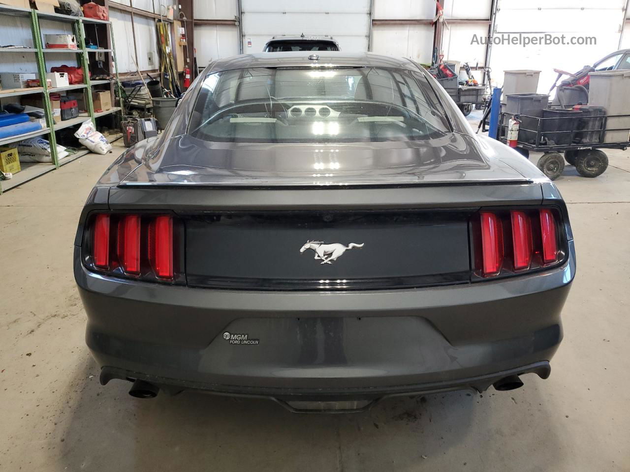 2015 Ford Mustang  Gray vin: 1FA6P8TH3F5360094