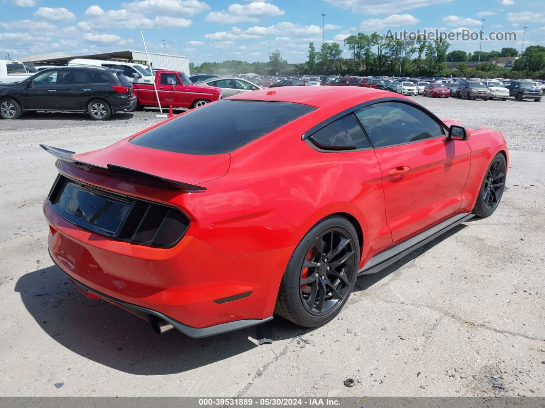 2015 Ford Mustang Ecoboost Orange vin: 1FA6P8TH3F5377817