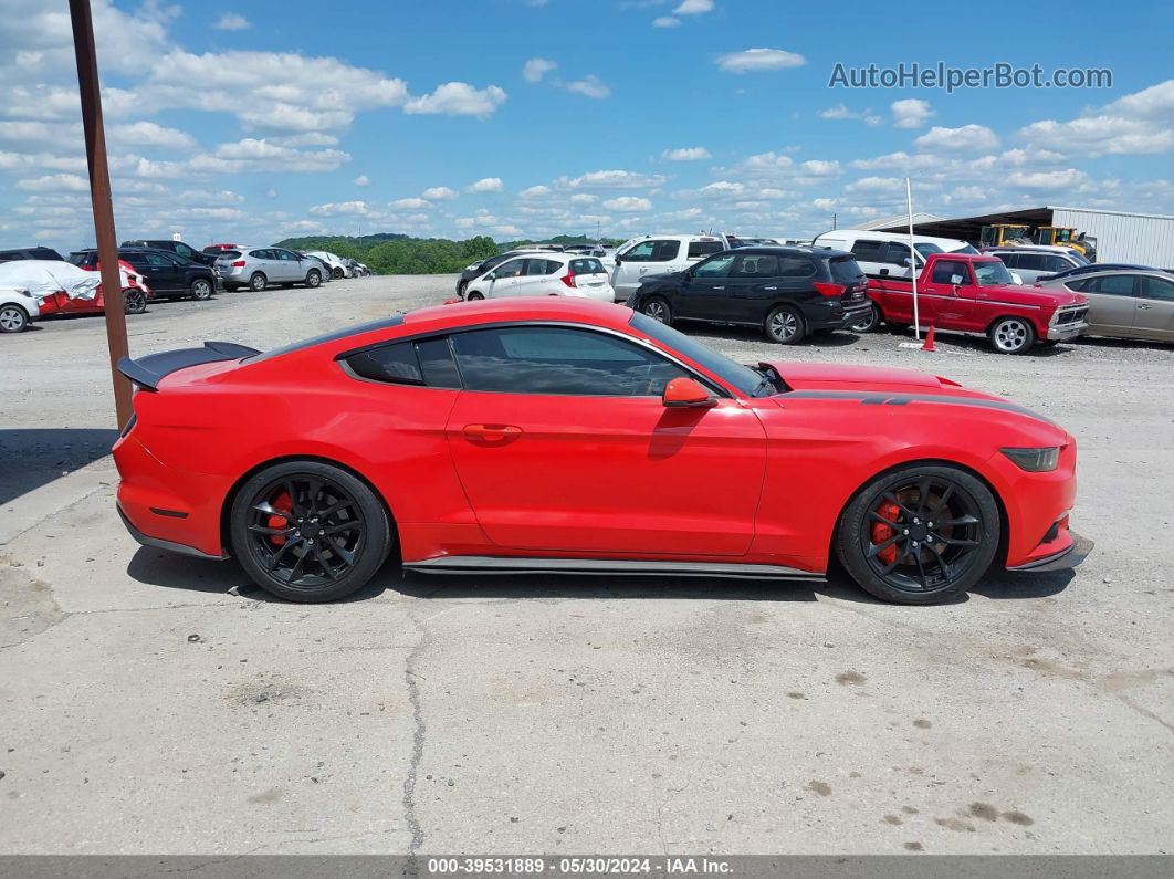 2015 Ford Mustang Ecoboost Orange vin: 1FA6P8TH3F5377817