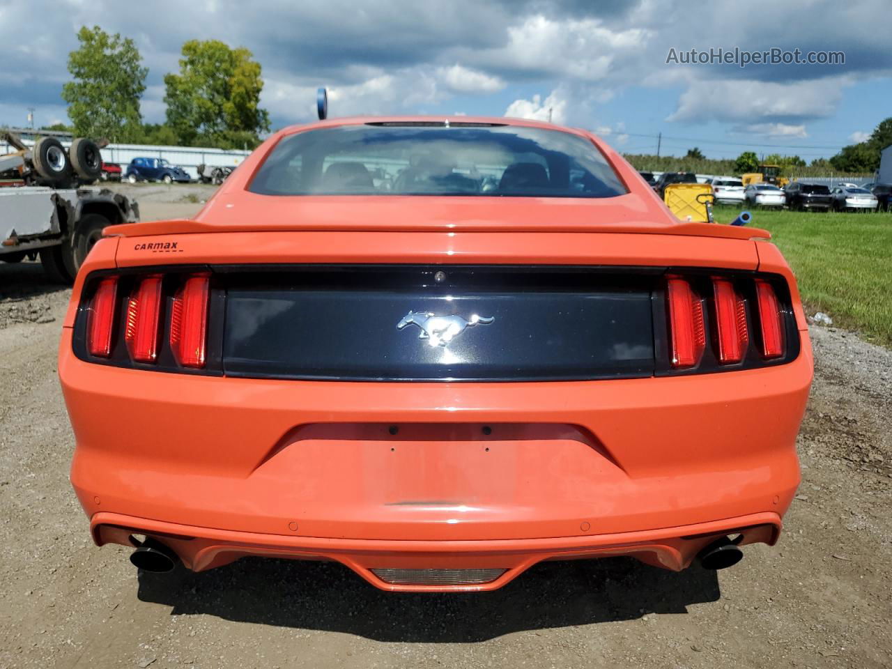 2016 Ford Mustang  Orange vin: 1FA6P8TH3G5200735