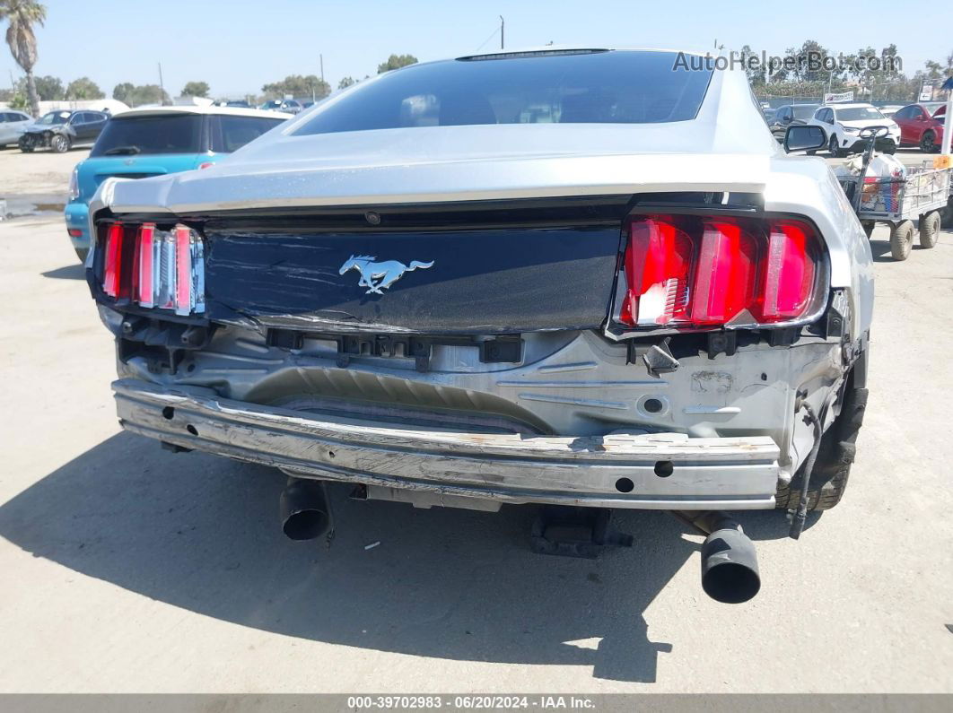 2016 Ford Mustang Ecoboost Silver vin: 1FA6P8TH3G5252995