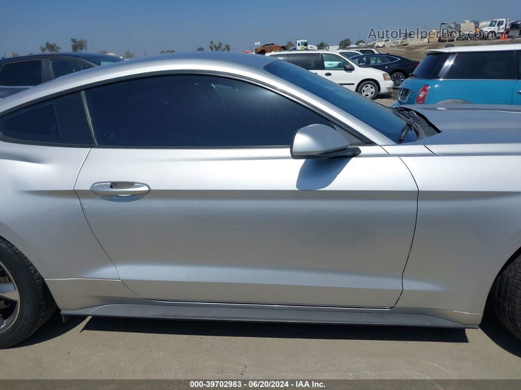 2016 Ford Mustang Ecoboost Silver vin: 1FA6P8TH3G5252995