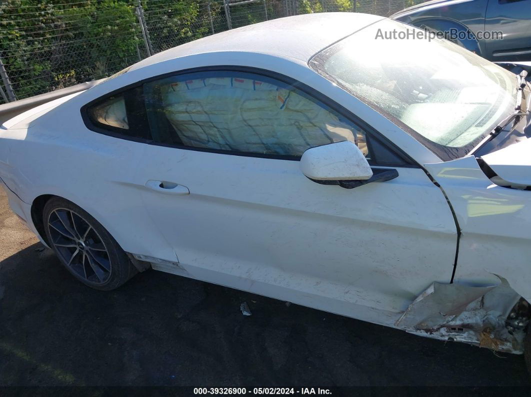 2016 Ford Mustang Ecoboost White vin: 1FA6P8TH3G5265133