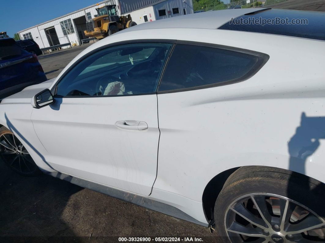 2016 Ford Mustang Ecoboost White vin: 1FA6P8TH3G5265133