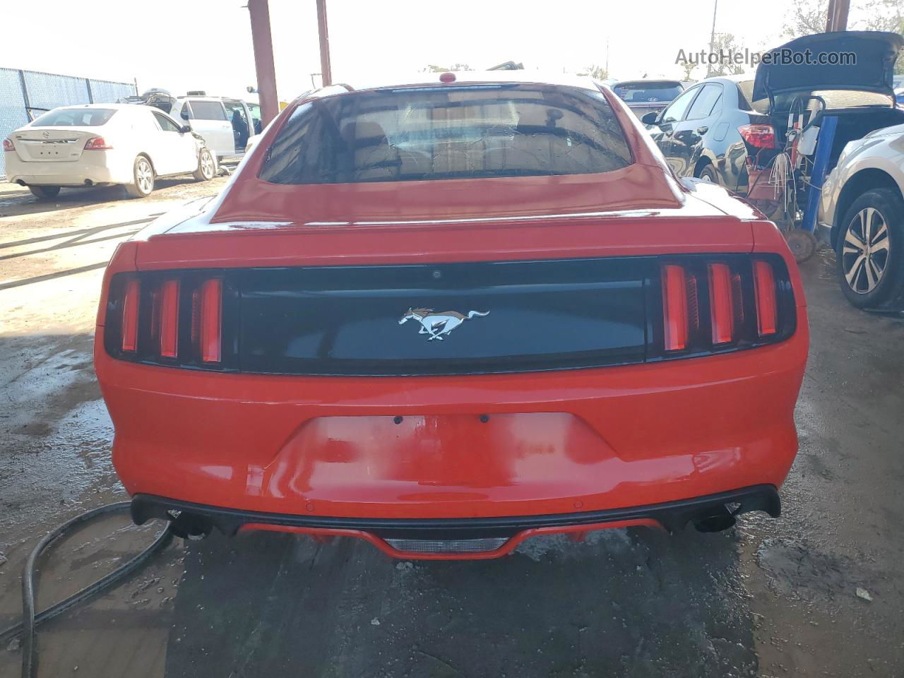 2016 Ford Mustang  Красный vin: 1FA6P8TH3G5271868