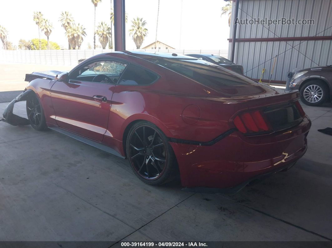 2016 Ford Mustang Ecoboost Красный vin: 1FA6P8TH3G5311060