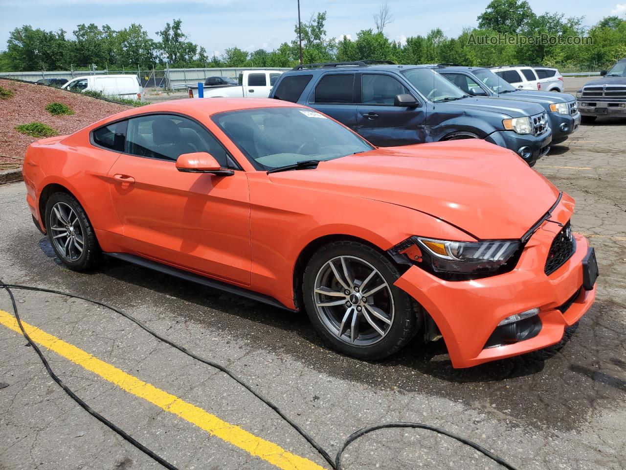 2016 Ford Mustang  Orange vin: 1FA6P8TH3G5329560