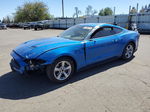 2020 Ford Mustang  Blue vin: 1FA6P8TH3L5130969