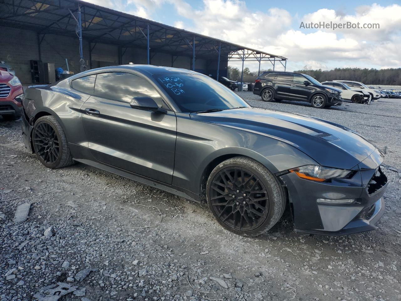 2020 Ford Mustang  Gray vin: 1FA6P8TH3L5174566