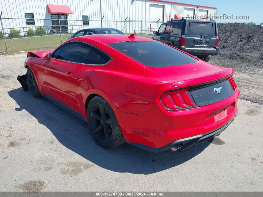 2020 Ford Mustang Ecoboost Fastback Red vin: 1FA6P8TH3L5188466