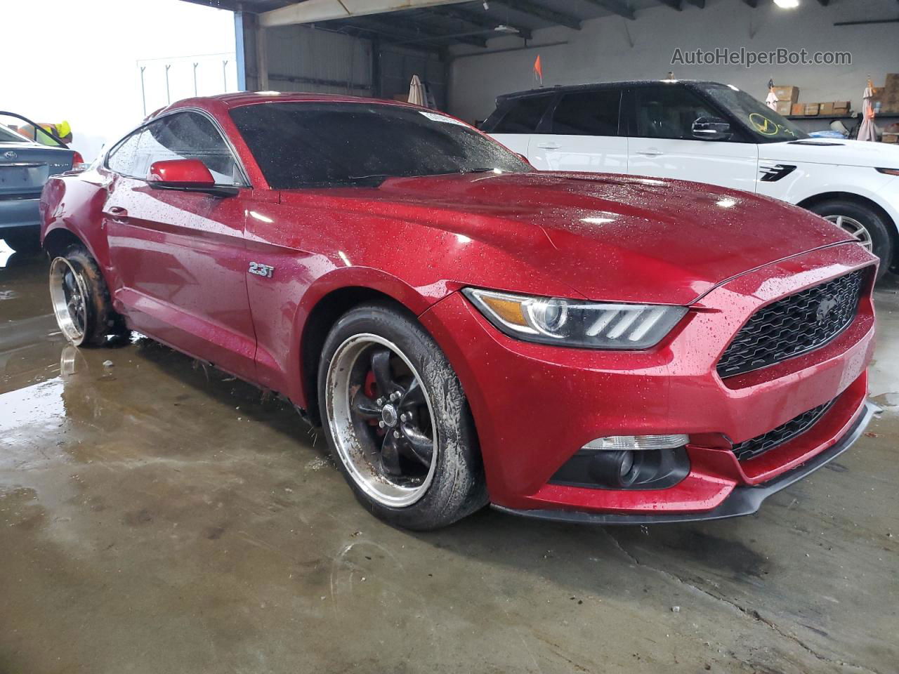 2015 Ford Mustang  Burgundy vin: 1FA6P8TH4F5330909