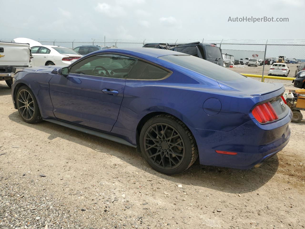 2015 Ford Mustang  Blue vin: 1FA6P8TH4F5337827