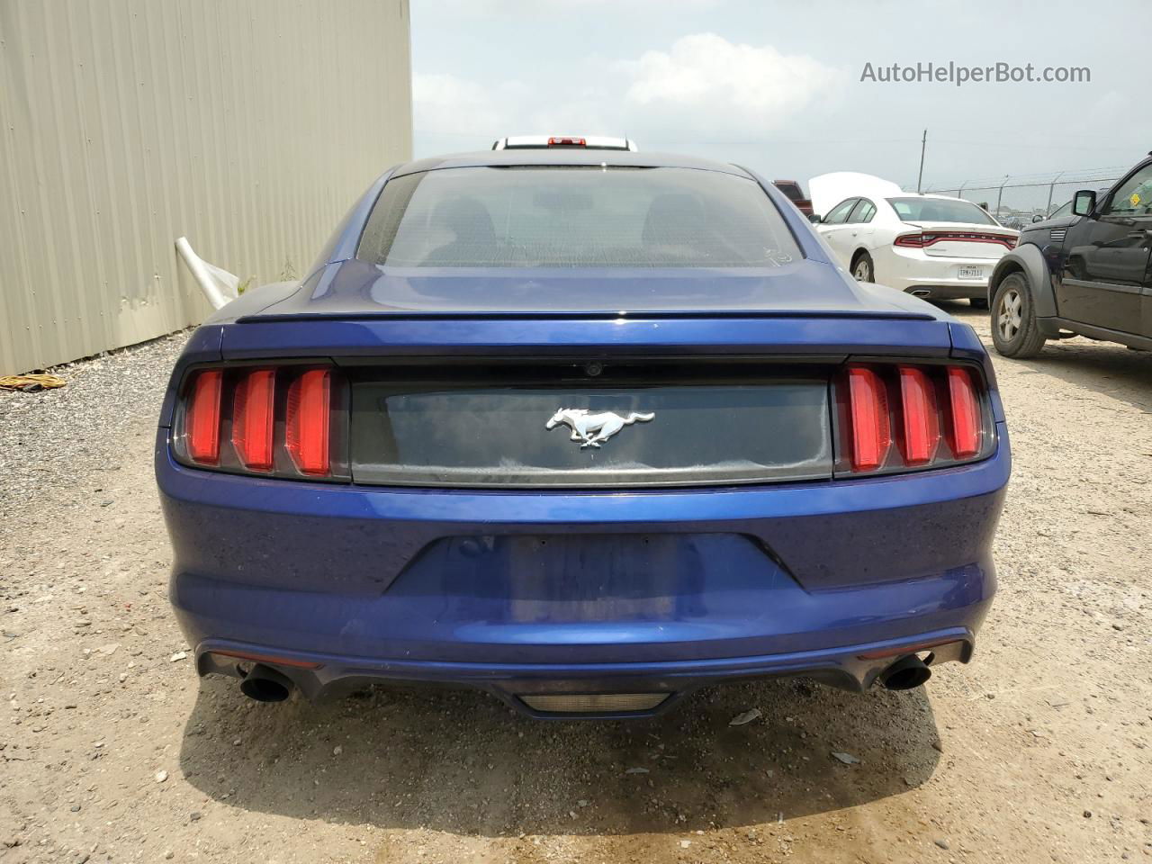 2015 Ford Mustang  Blue vin: 1FA6P8TH4F5337827