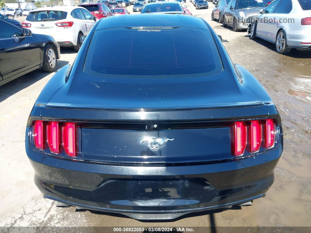 2015 Ford Mustang Ecoboost Черный vin: 1FA6P8TH4F5350674