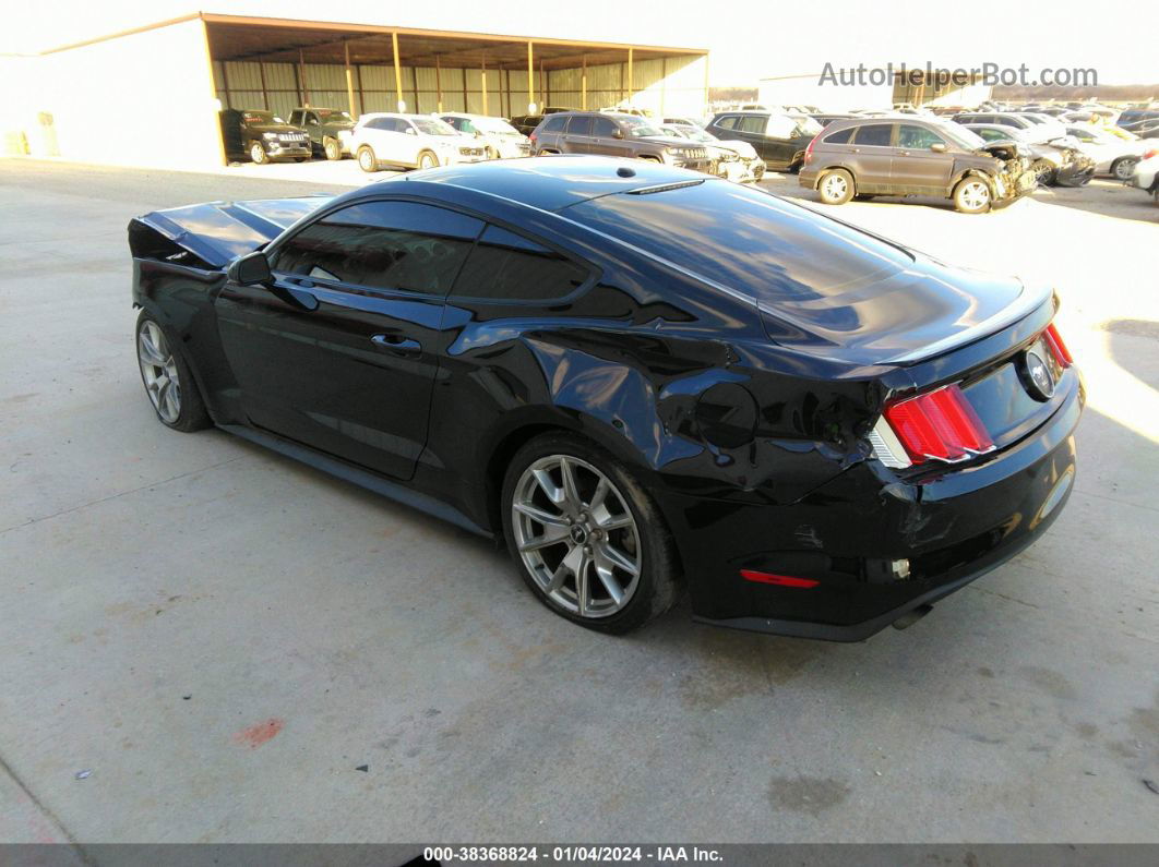 2015 Ford Mustang Ecoboost Black vin: 1FA6P8TH4F5413594