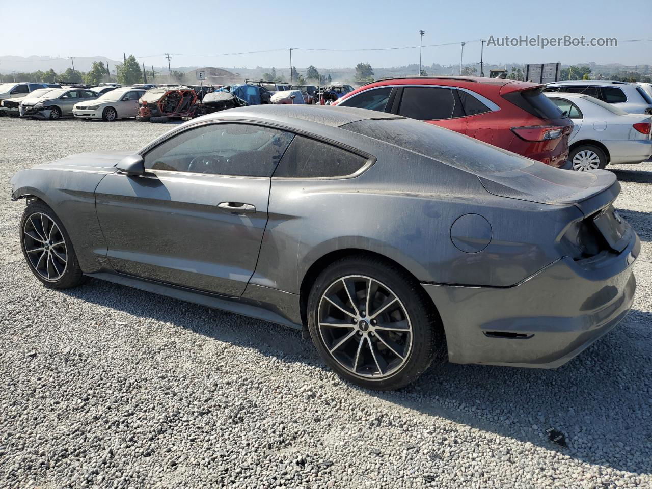 2016 Ford Mustang  Gray vin: 1FA6P8TH4G5220329