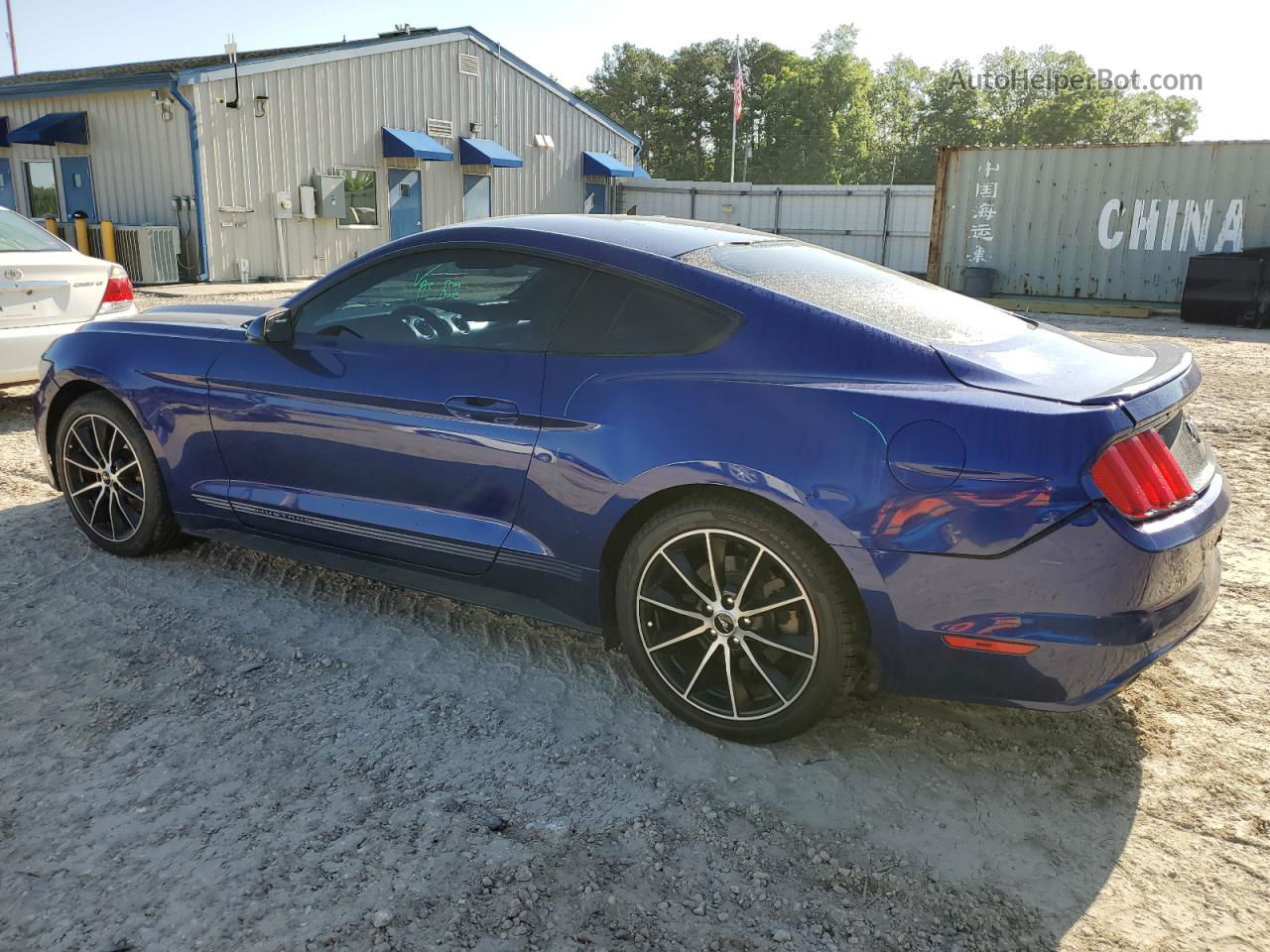 2016 Ford Mustang  Blue vin: 1FA6P8TH4G5222579