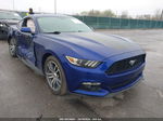 2016 Ford Mustang Ecoboost Blue vin: 1FA6P8TH4G5238829