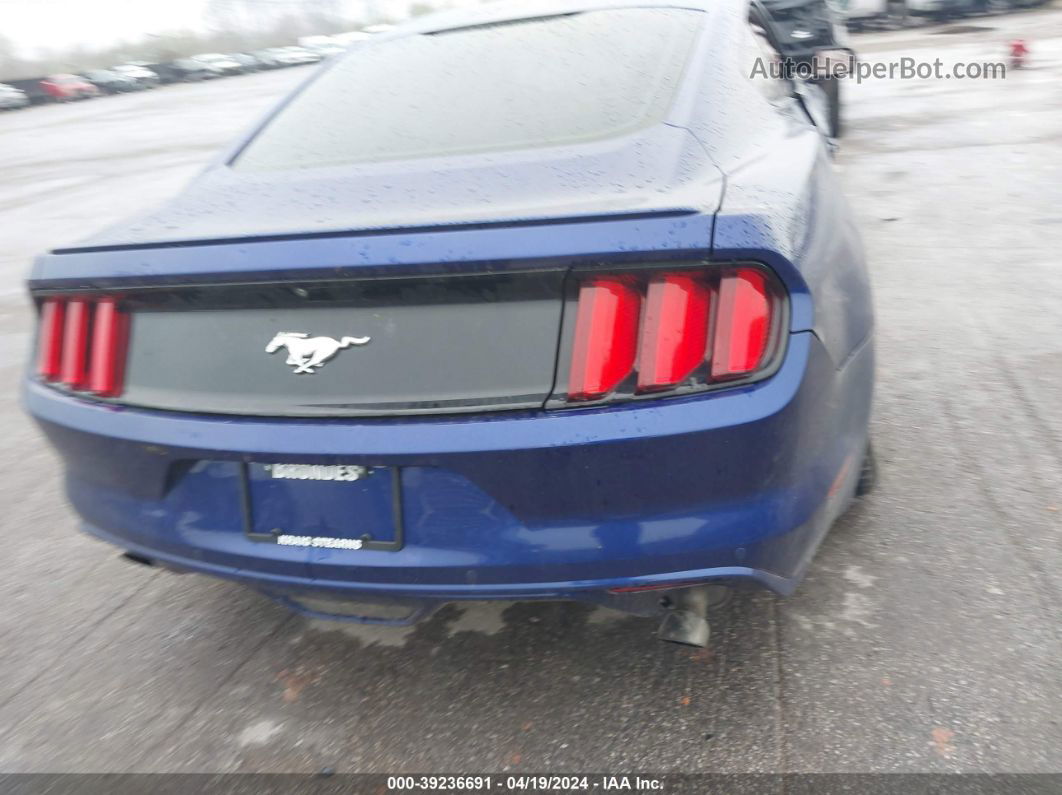 2016 Ford Mustang Ecoboost Blue vin: 1FA6P8TH4G5238829