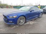 2016 Ford Mustang Ecoboost Blue vin: 1FA6P8TH4G5238829