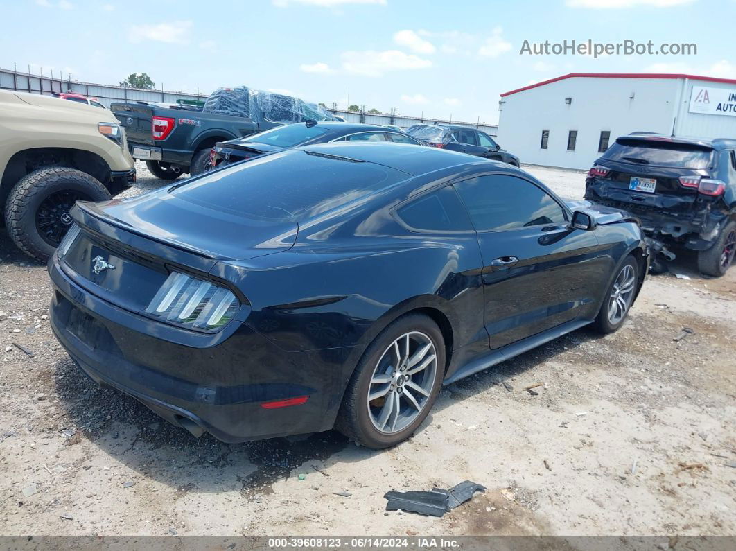2016 Ford Mustang Ecoboost Black vin: 1FA6P8TH4G5251192
