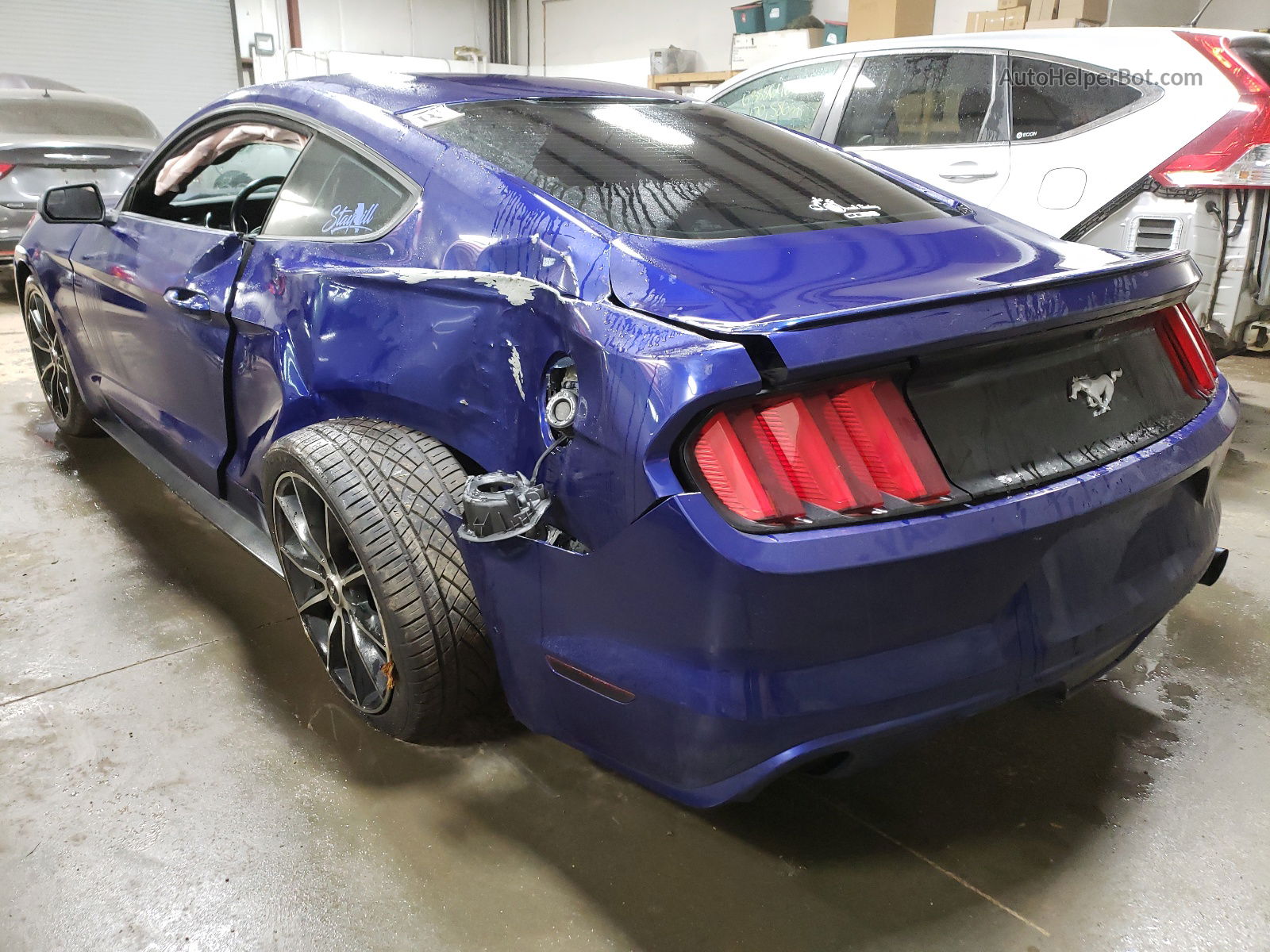 2016 Ford Mustang  Blue vin: 1FA6P8TH4G5277534