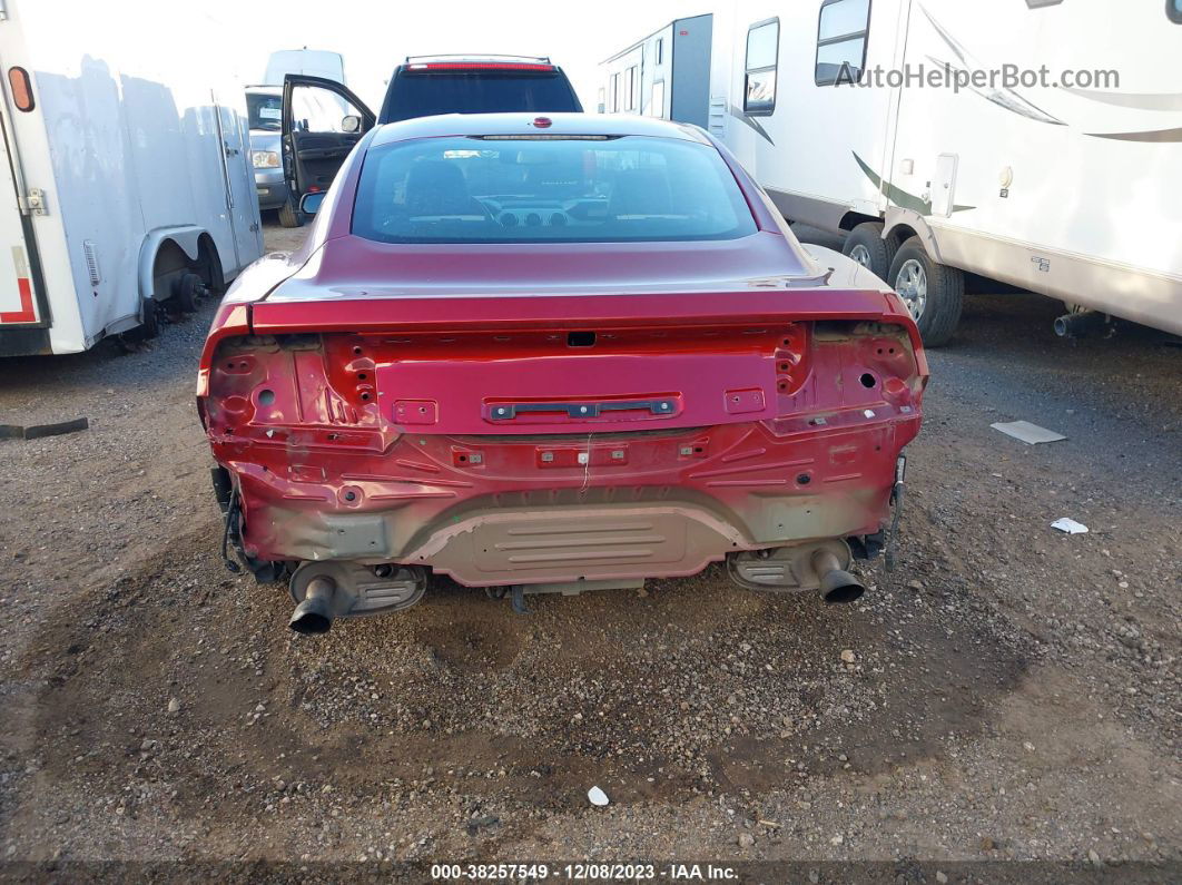 2016 Ford Mustang Ecoboost Red vin: 1FA6P8TH4G5316526