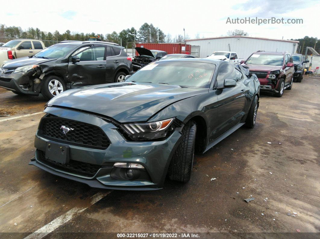 2016 Ford Mustang Ecoboost Черный vin: 1FA6P8TH4G5317238