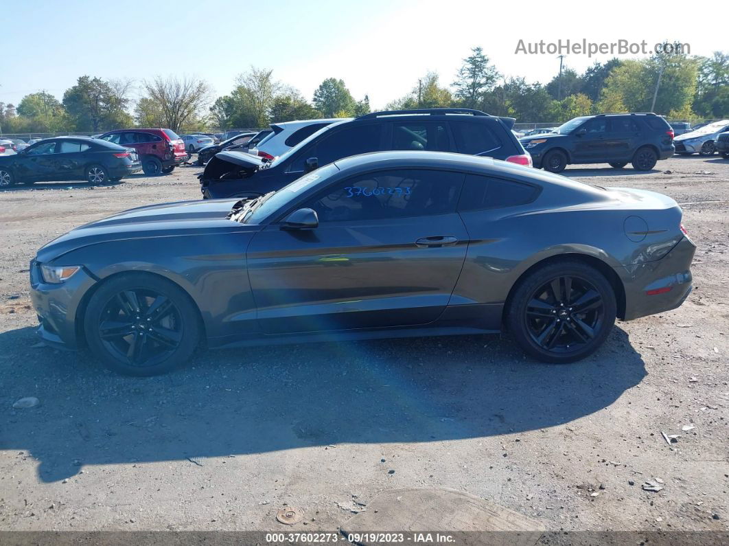 2016 Ford Mustang Ecoboost Gray vin: 1FA6P8TH4G5335917