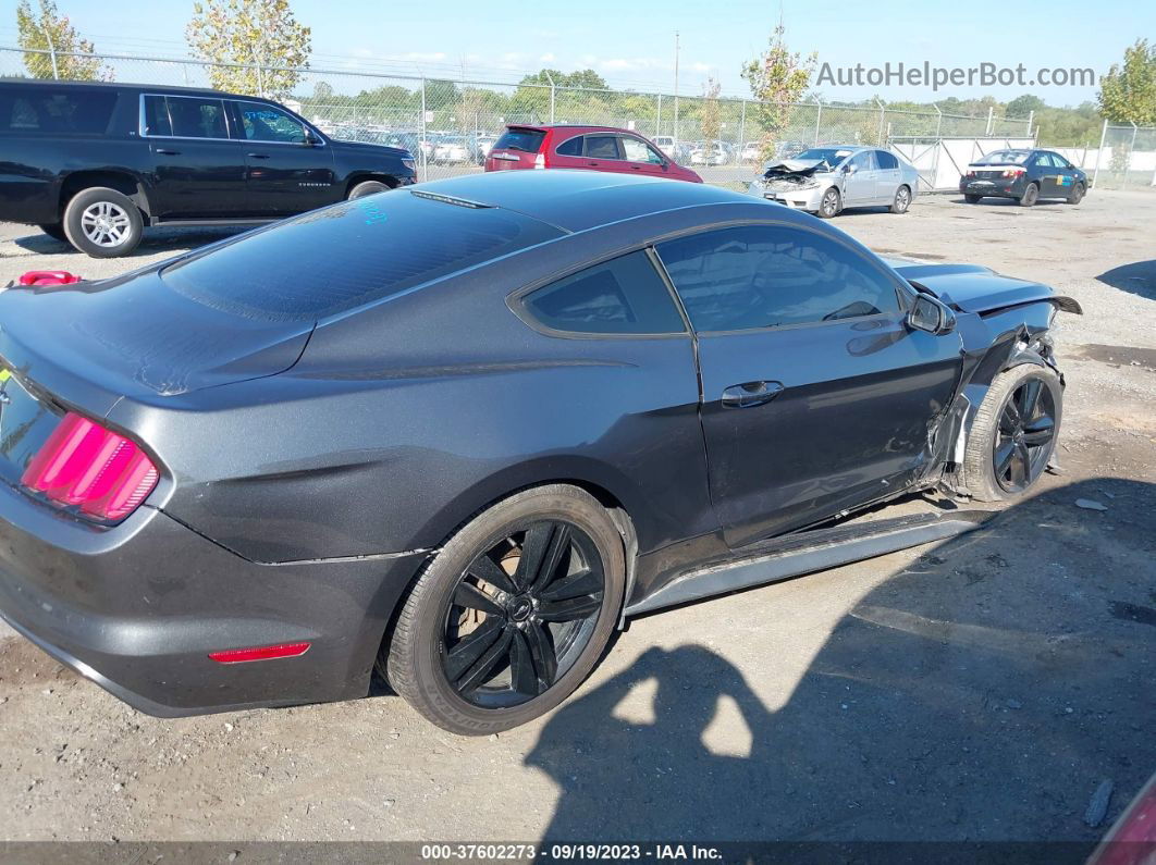 2016 Ford Mustang Ecoboost Gray vin: 1FA6P8TH4G5335917