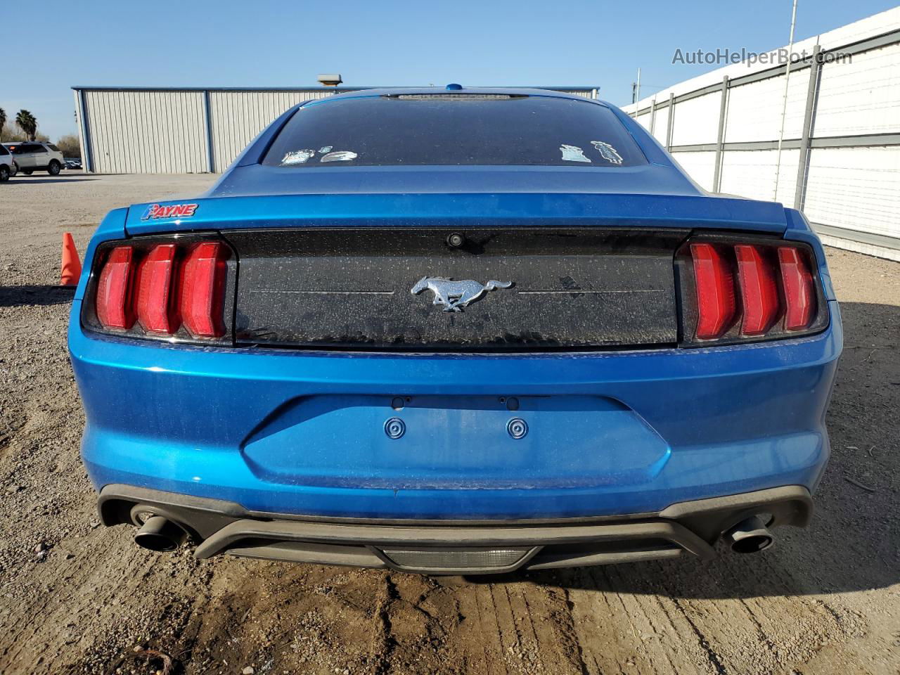 2020 Ford Mustang  Blue vin: 1FA6P8TH4L5108768