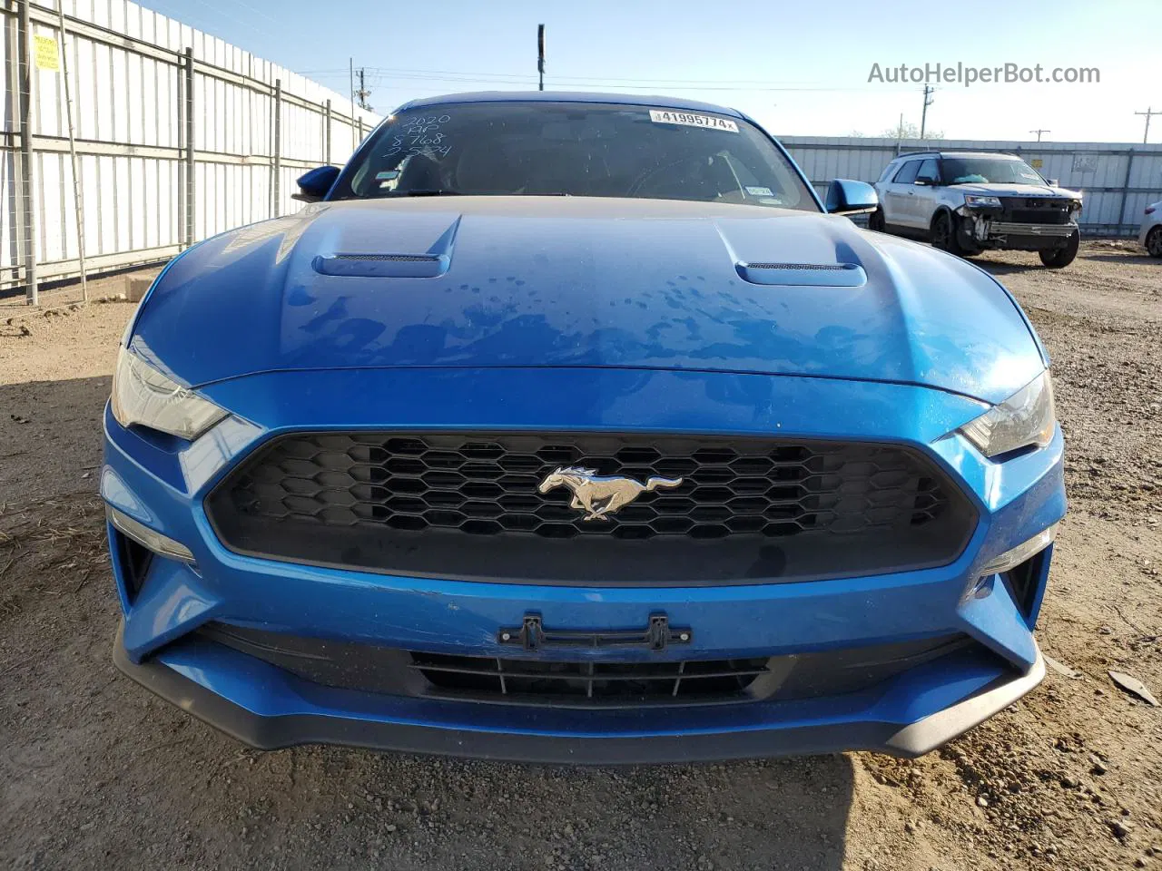 2020 Ford Mustang  Blue vin: 1FA6P8TH4L5108768
